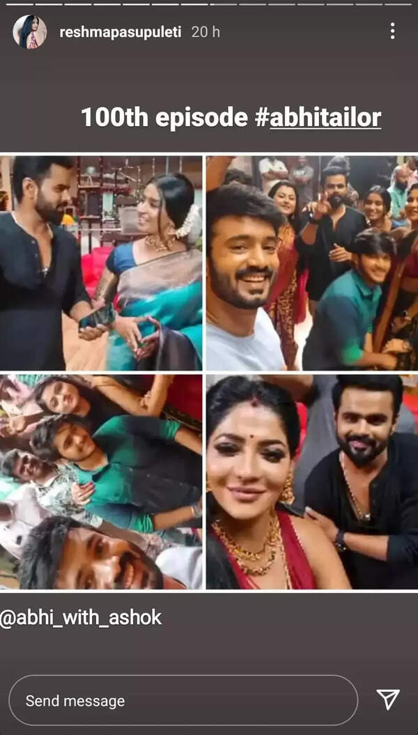 Reshma Pasupuleti thank fans