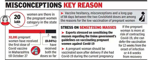 Only 004 Pregnant Women Fully Vaxxed In Maharashtra Health Department Pune News Times Of 2565