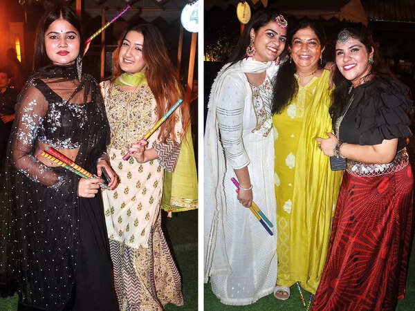 (L) Mahima Balani and Rashmi Sengar (R) Nikita Bajaj, Sanjana Bajaj and Jhalak Verma (BCCL/ IB Singh)