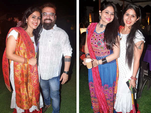 (L) Rakhi and Raghav Arora (R) Rakhi and Priyanka Dixit (BCCL/ IB Singh)