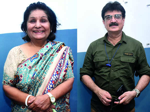 (L) Sabra Habib (R) Tariq Khan (BCCL/ Vishnu Jaiswal)