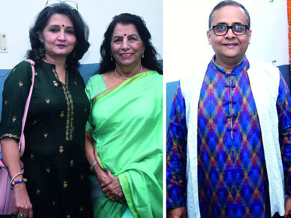(L) Rashmi Tandon and Krishna Jafri (R) Jayant Krishna (BCCL/ Vishnu Jaiswal)