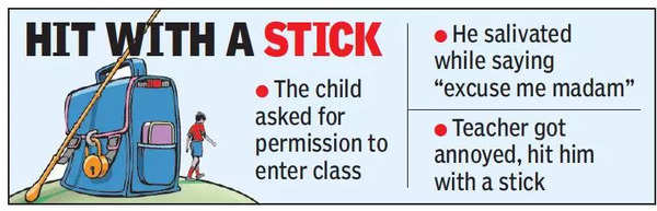 Telangana: Class 2 Kid Hit, Case Against Teacher | Hyderabad News ...