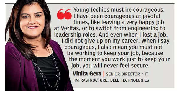 Vinita: I was courageous at pivotal times, says Dell’s Vinita Gera ...