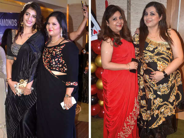 (L) Priya and Nidhi Jain (R) Rashi and Akansha (BCCL/ IB Singh)