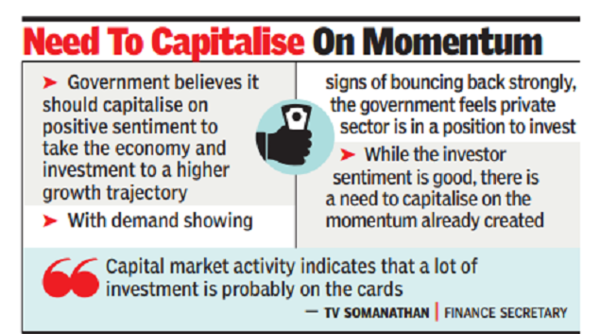 Government Looks To Boost Private Investment, Ease Bottlenecks - Times 