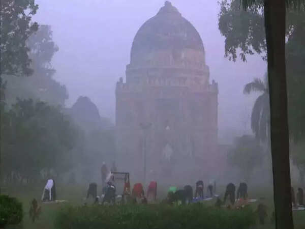 delhi smog yoga.