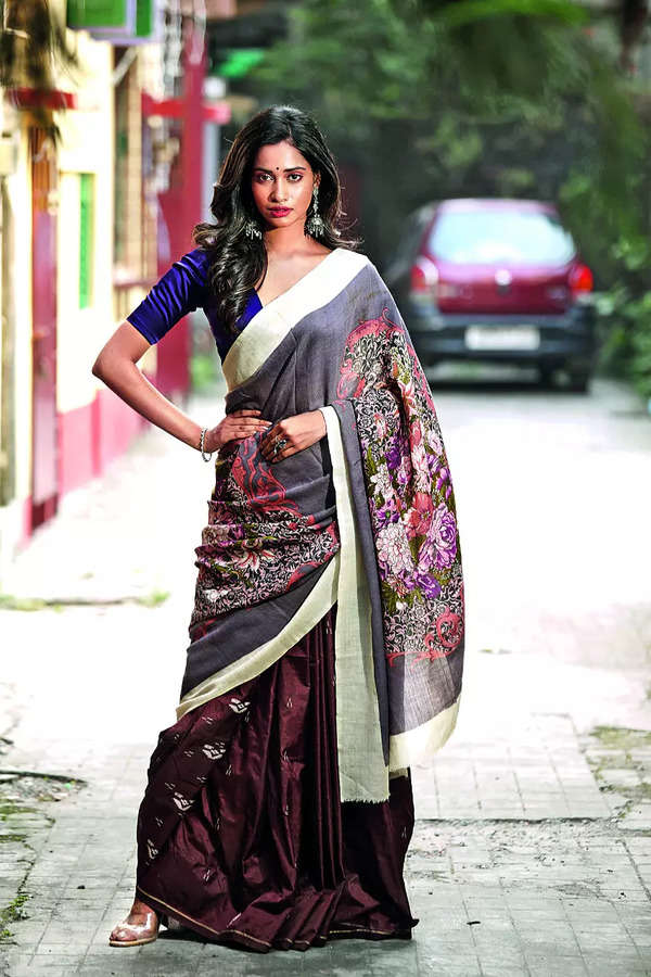 How To Wear Shawls In Style With The Sarees, Fashion