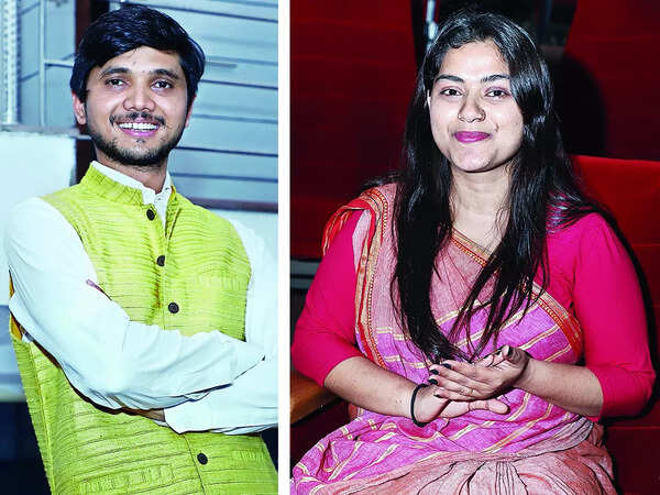 (L) Pinkul Singh (R) Anamika Tiwari (BCCL/ Aditya Yadav)