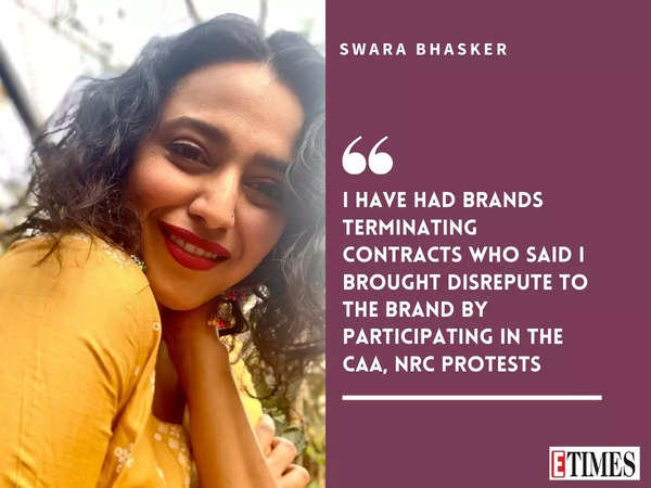 Swara Bhasker: I Have Been Punished For My Opinions And Being Vocal ...