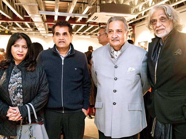 Ranjeeta Kant, Amitabh Kant, Gaj Singh, Muzaffar Ali
