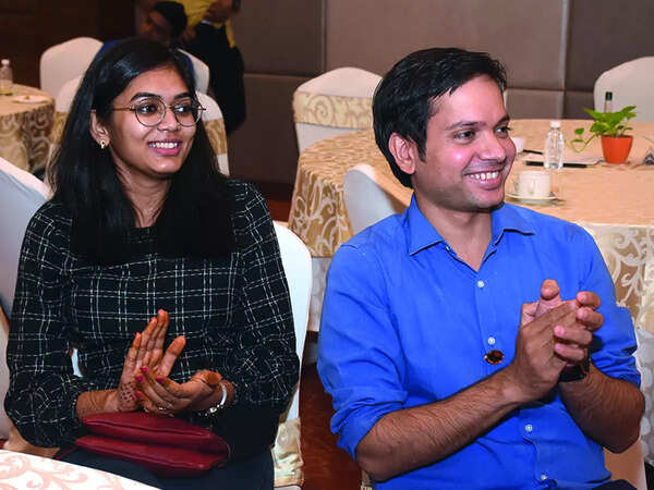 Ankita Sahu and Mukul Gupta (BCCL/ Vishnu Jaiswal)