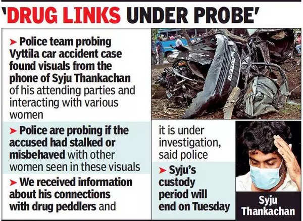 Vyttila car accident case: Cops checking if Syju Thankachan had ...