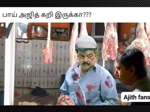 Internet sparks a meme fest as Ajith refuses his title 'Thala' | Tamil  Movie News - Times of India