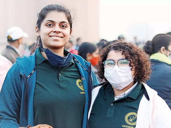 Siddhi Sadan and Sanvi Sadan (BCCL/ Vivek Kumar)