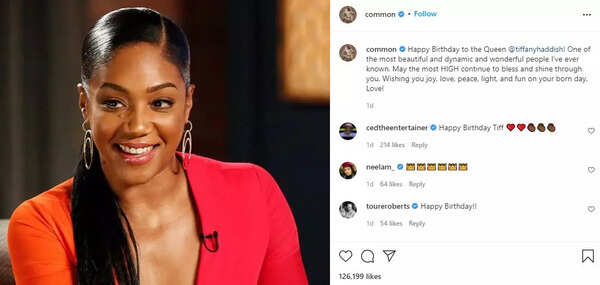 Common extends birthday wishes to 'Queen' Tiffany Haddish after breakup