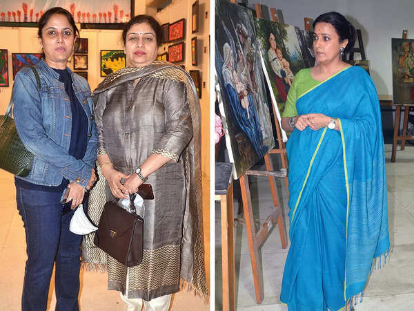 (L) Ruchi Paliwal and Dr Jugnu Singh (R) Meghna Malik