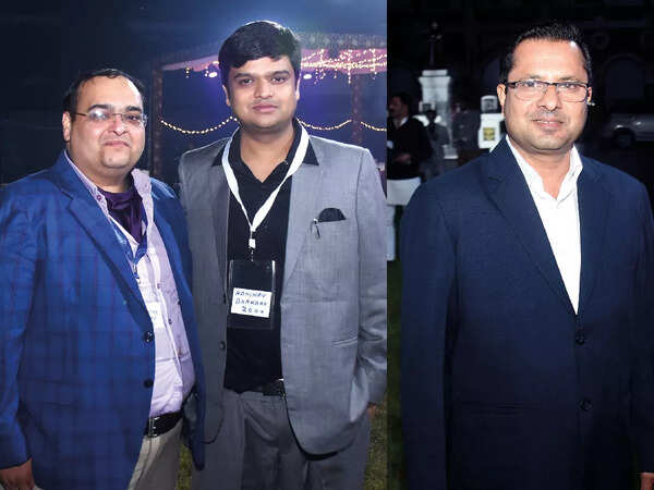(L) Dr Sharad Mehra and Abhinav Bhargava (R) Fr Alwyn Moras (BCCL/ Vishnu Jaiswal)