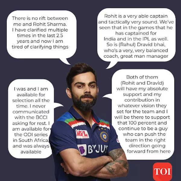 I Can Understand Why I Was Removed As Odi Captain Top 10 Virat Kohli Quotes From His Press 6299