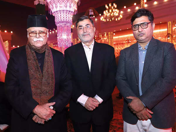 (L-R) Nawab Zafar Mir Abdullah, Nazmul Hasan Rizvi Nazmi and Farah Ali Zaidi (BCCL/ Aditya Yadav)