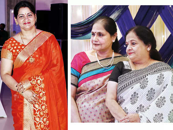 (L) Manju Singh (R) Neelam Shah and Sangeeta Rastogi (BCCL/ Unmesh Pandey)