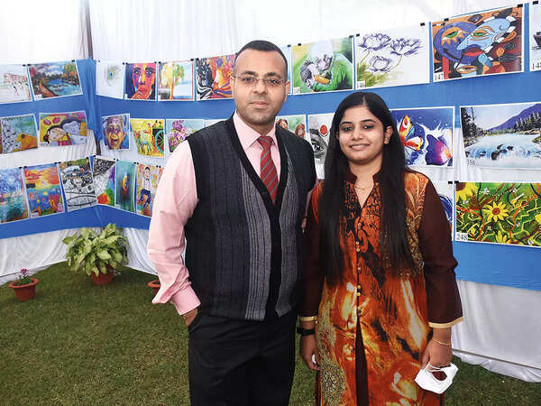 Hitesh Keswani and Ankita Mathew (BCCL/ Vishnu Jaiswal)