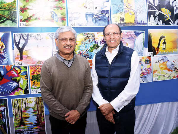 Kiron Chopra (L) and Rishi Kumar Bagla (BCCL/ Vishnu Jaiswal)