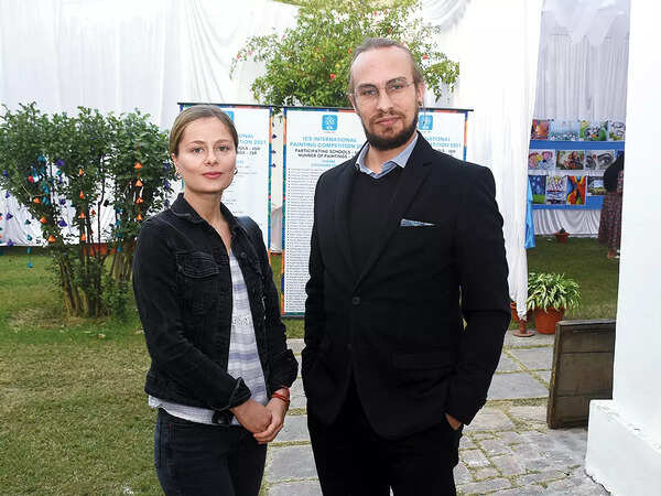 Zoe Caron and Vincent Miny (BCCL/ Vishnu Jaiswal)