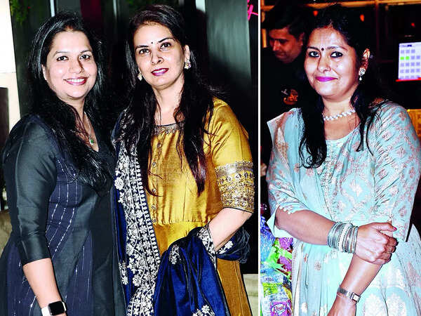 (L) Kajal Gautam and Rashmi Upadhyay (R) Madhuri Dubey (BCCL/ Unmesh Pandey)