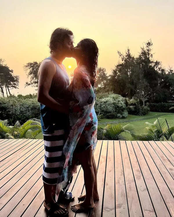 Shriya Saran and Andrei Koscheevare