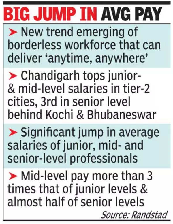 Work from anywhere Tier 2 cities to earn big Times of India