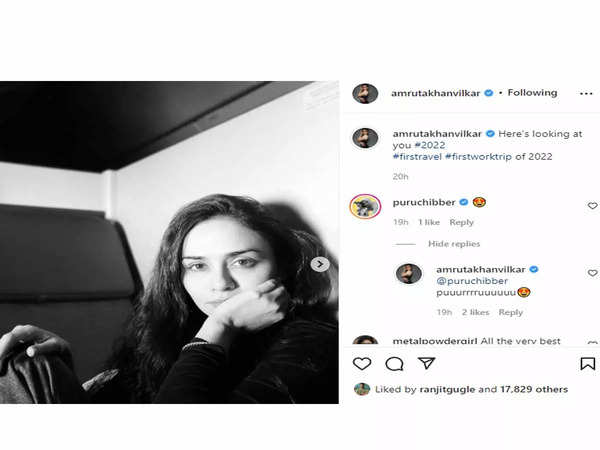 Amruta Khanvilkar Looks Stunning In These Monochrome Pictures; Take A 