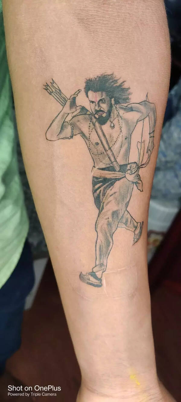 Ram charan Tattoo