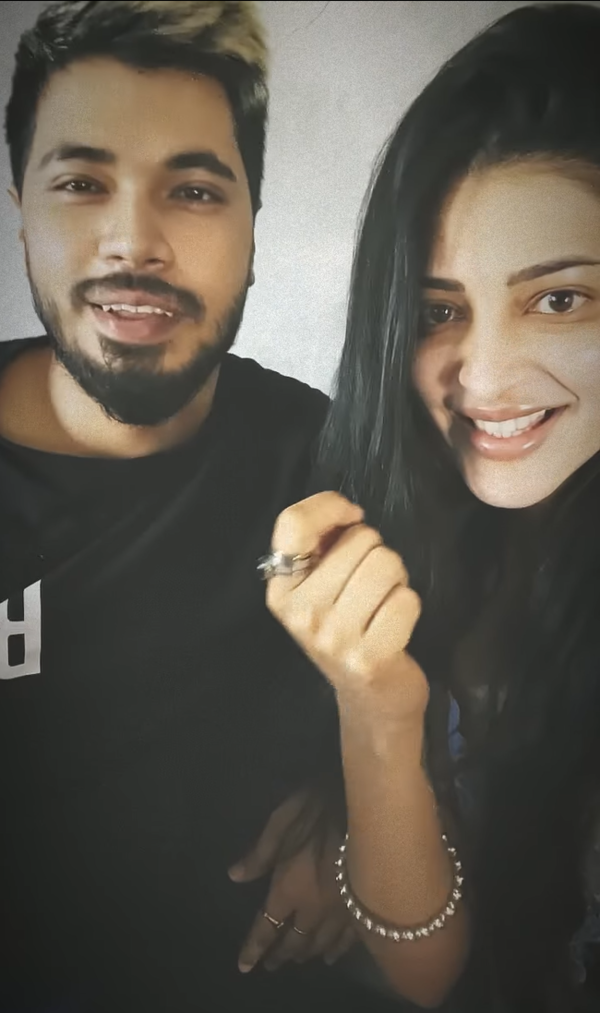 Shruti Haasan and Santanu