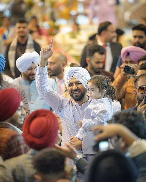 Gippy Grewal with Gurbaaz Grewal