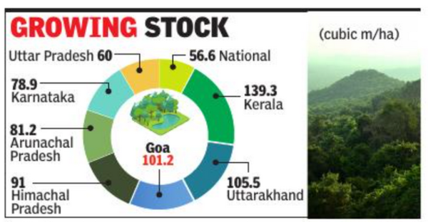 Goa’s forest quality is third-best in country after Uttarakhand and ...