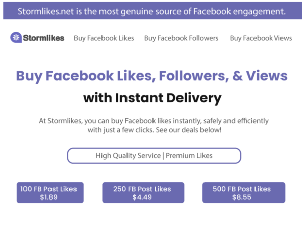 21 Best Sites To Buy Facebook Likes (Instant, Safe And Non Drop ...