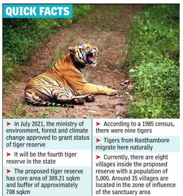 Ramgarh Set To Be Notified As 4th Tiger Reserve Of Raj | Jaipur News -  Times of India