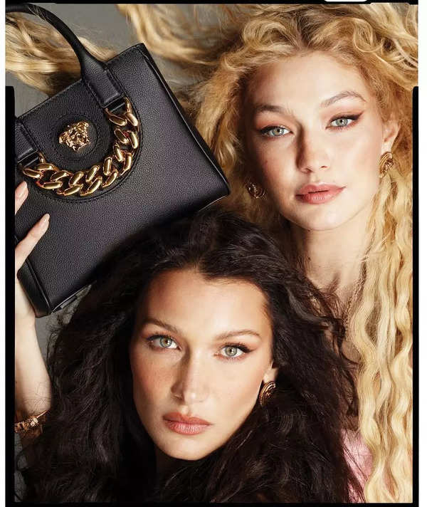 Gigi And Bella Hadid Slay In New Campaign For Versace - Times Of India