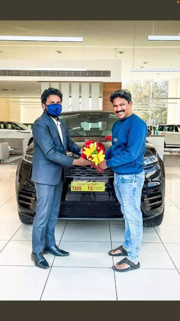 director gets car as a gift