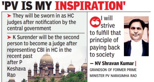 Sitting Judges 1st Chief Justice Of Telangana High Court Chief