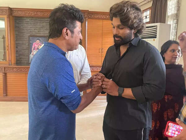 Allu Arjun makes a special visit to Bengaluru to pay tribute to late Puneeth Rajkumar