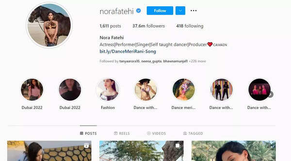 Did Nora Fatehi delete her Instagram account? - India Today