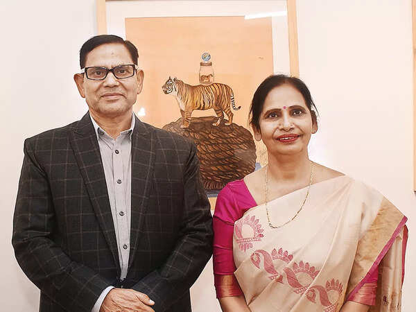 Dr SP Singh and Kanti Singh (BCCL/Vishnu Jaiswal)