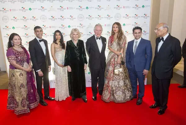 Priti P, Rishi S, TRHs, Natasha and Adar Poonawalla, Mian Mansa