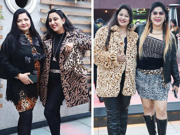 (L) Khushboo and Mansi (R) Vandana Singh and Shagun Jain (BCCL/ IB Singh)