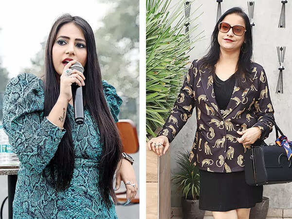 (L) Manisha Dubey (R) Nandini Tiwari (BCCL/ IB Singh)