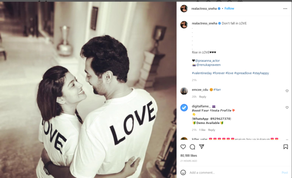 Sneha and Prasanna