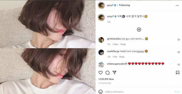 Park Shin Hye flaunts her fresh haircut ahead of welcoming first