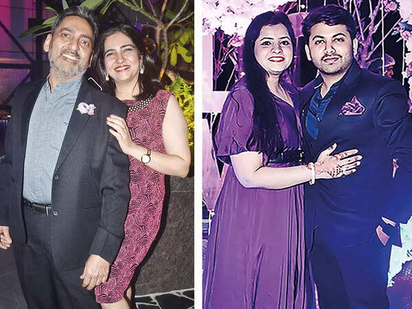 (L) Rajeev and Vinti Seth (R) Rupal and Bharat Parikh (BCCL/ IB Singh)
